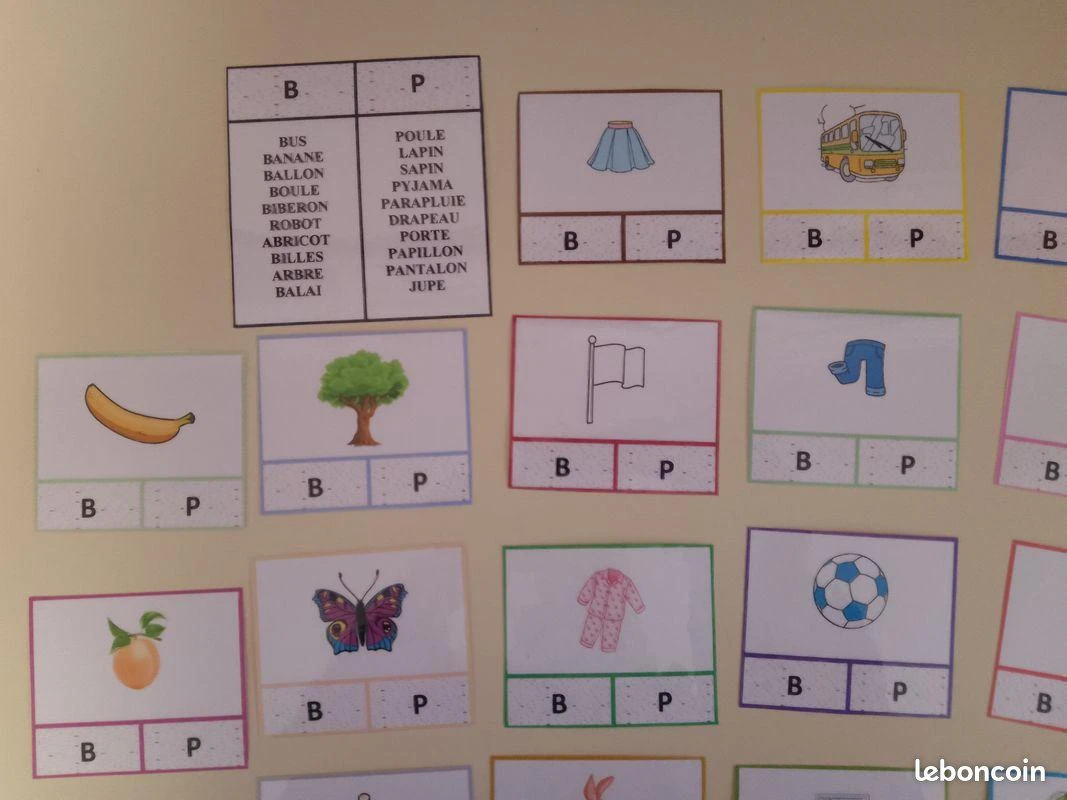 Spelling spel met klankverwirring B P – photo 3